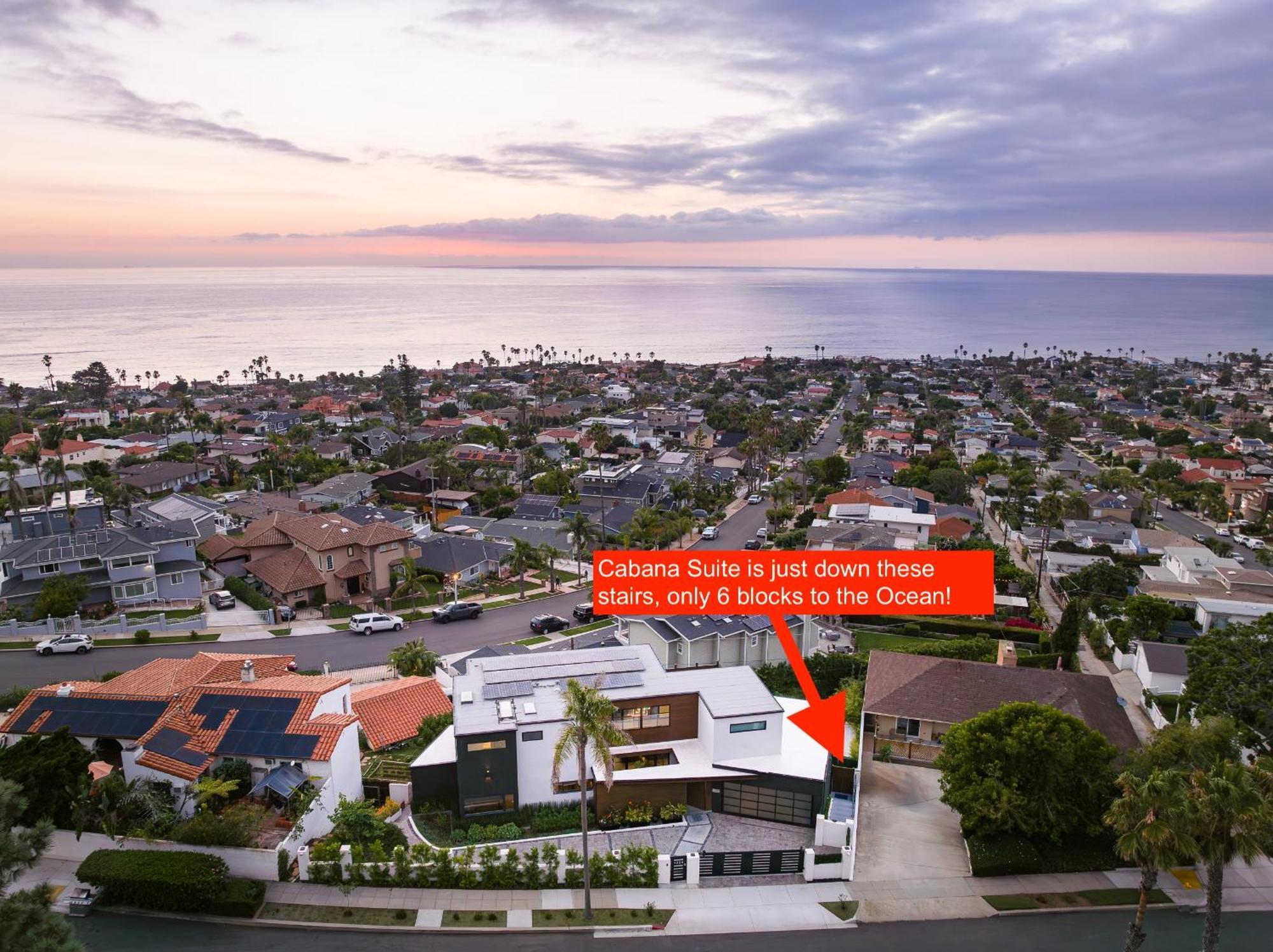 Contemporary Ocean Sunset Views With Firepit Pt Loma Close To Plnu 圣地亚哥 外观 照片